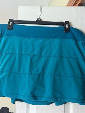 lululemon athletica Teal Blue Athletic Skirt 12 Tall
